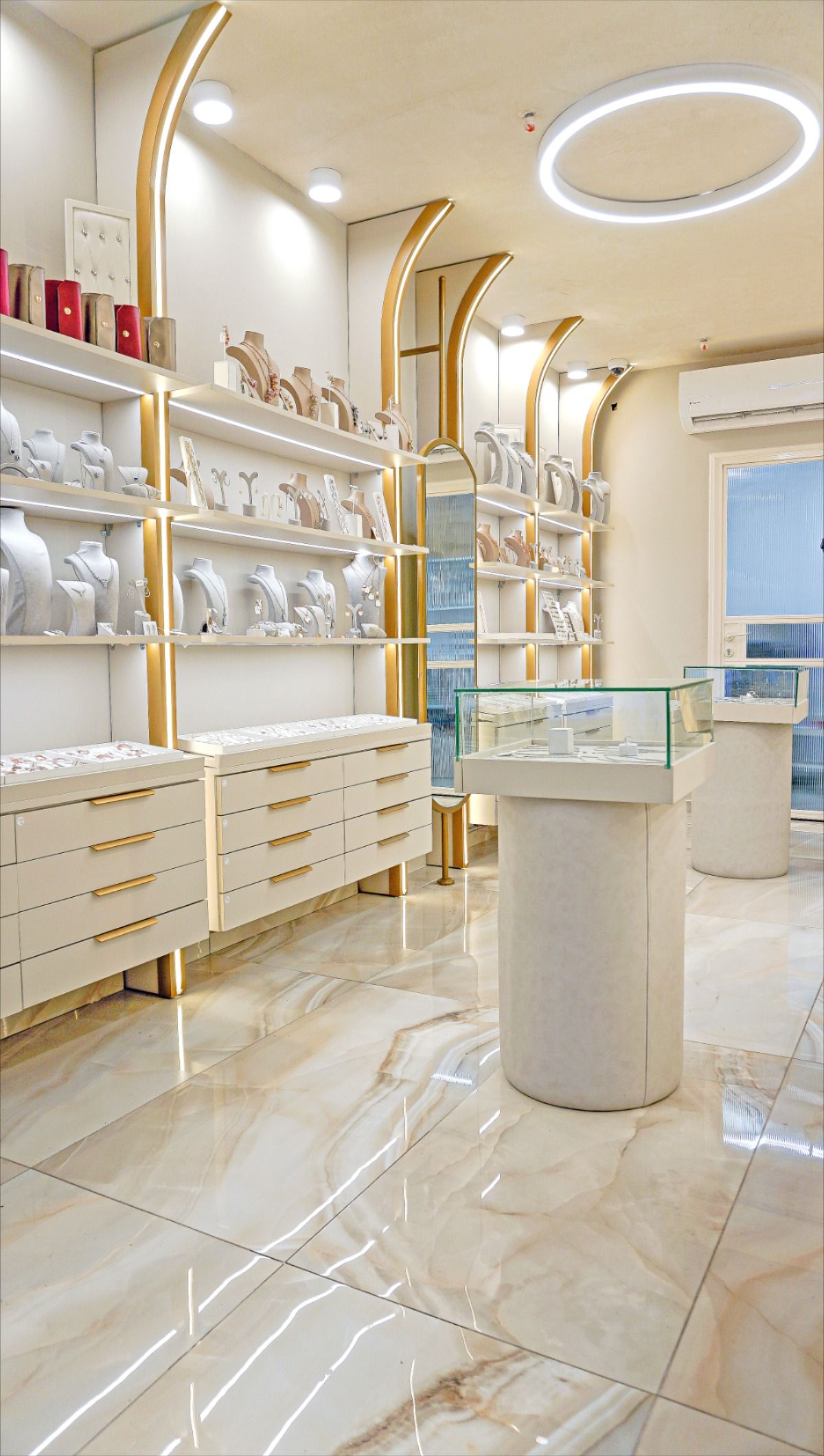 Luxury Experience Center with Branded Cash Wrap Counter & Signage #34
